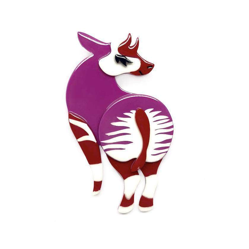 Erstwilder Okapi of Course Brooch BH6714-2080
