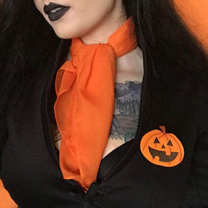 Erstwilder Will-O' The Wisp Pumpkin Brooch BH6737-6170