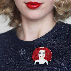 Erstwilder Mercurial Magenta Brooch BH6658-1081