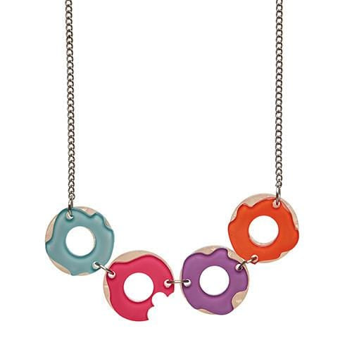 Erstwilder Sugar Bagel Bunch  Necklace N5936-9201