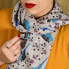 Erstwilder Pair O' Keets Large Neck Scarf SC1059-8030