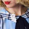 Erstwilder Winston the Westie Brooch BH5004-8400