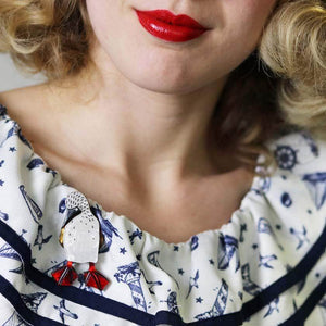 Erstwilder Ruby the Booby Brooch BH5741-8010