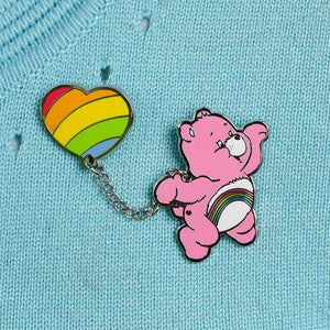 Erstwilder Cheer Bear™ In The Sky Enamel Pin EP0141-2001