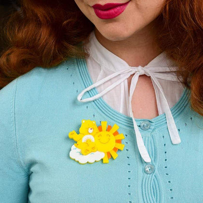 Erstwilder Funshine And Sunshine Brooch BH7297-6000