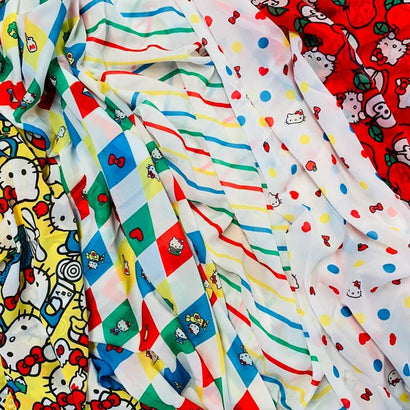 Erstwilder 5 Piece Hello Kitty Head Scarf Set SCX0000-0001