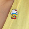 Hello Kitty Popcorn Enamel Pin