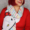 Hello Kitty Rainbow Large Neck Scarf