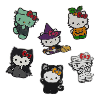 Erstwilder 6 Piece Hello Kitty Halloween Enamel Pin Set EPX0017-0100