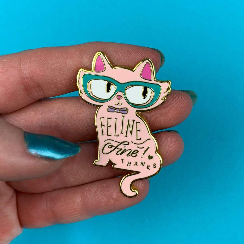 Erstwilder Feline Fine Enamel Pin EP0118-2144