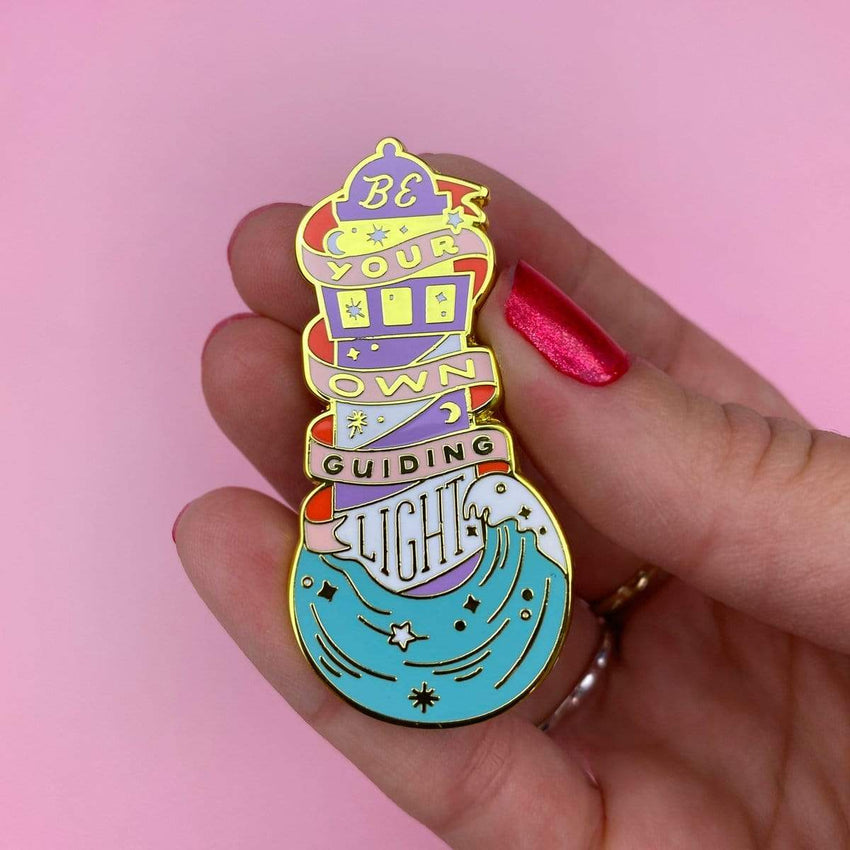 Erstwilder Be Your Own Guiding Light Enamel Pin EP0114-3243