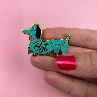 Erstwilder Hot Dawg! Enamel Pin EP0119-4400