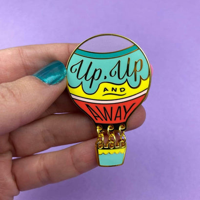 Erstwilder Up, Up and Away Enamel Pin EP0124-0100