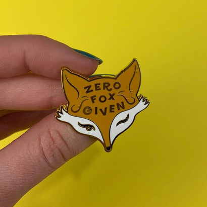 Erstwilder Zero Fox Given Enamel Pin EP0126-6280