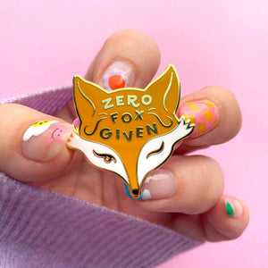 Erstwilder Zero Fox Given Enamel Pin EP0126-6280