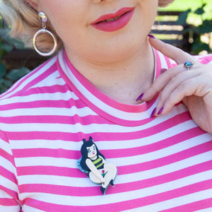 Erstwilder Bee Yourself Brooch BH6835-7060