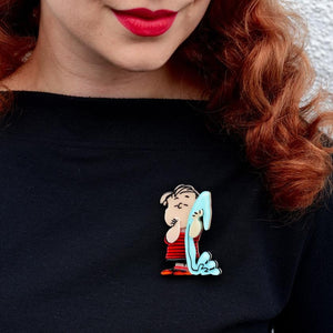 Erstwilder Linus Van Pelt Brooch BH7170-1032