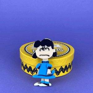 Erstwilder Lucy Van Pelt Brooch BH7169-3081