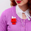 Nap Time Brooch