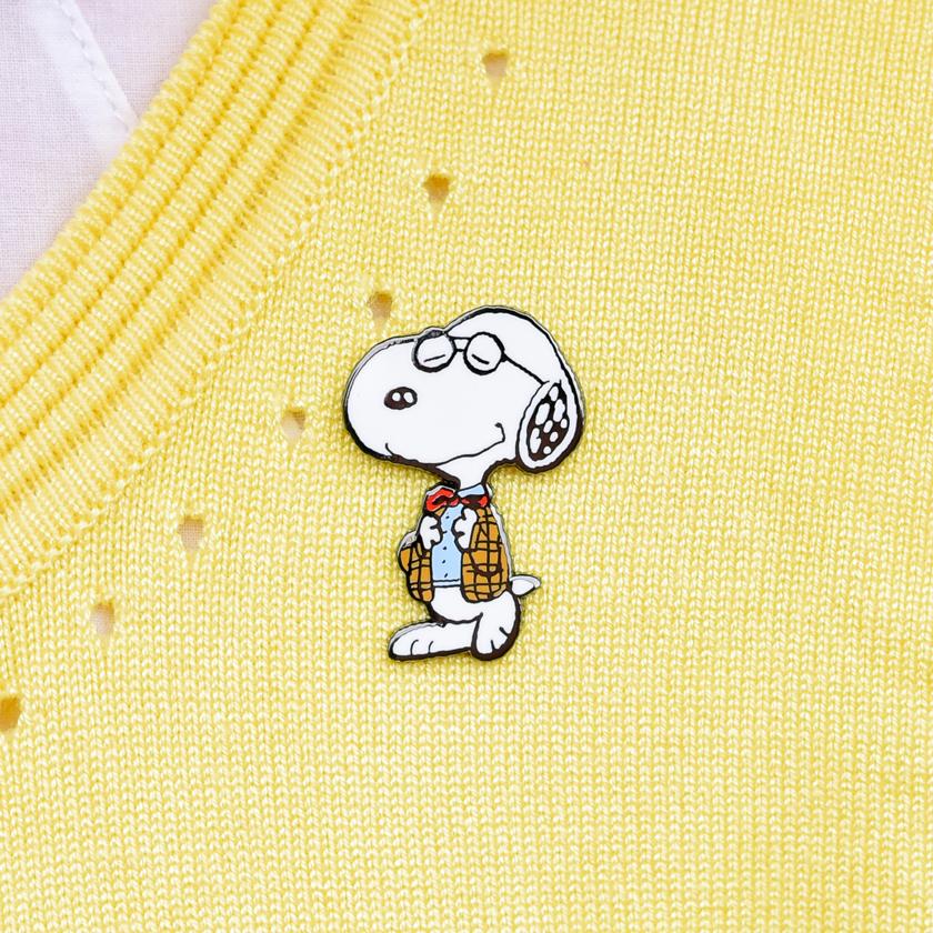 Professor Snoopy Enamel Pin – Erstwilder