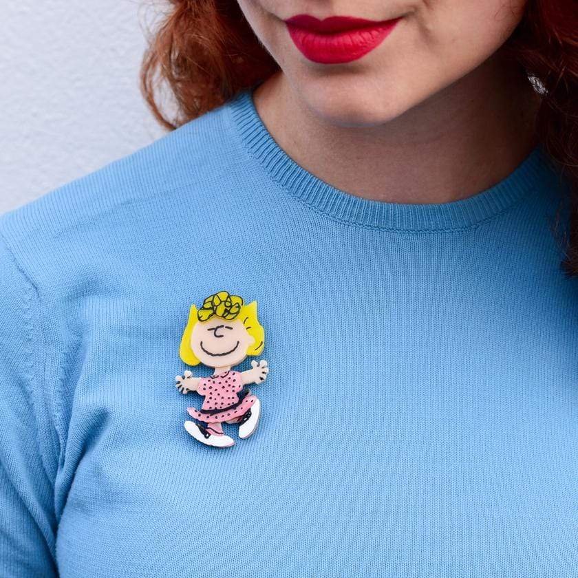 Erstwilder Sally Brown Brooch BH7171-2060