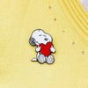 Erstwilder Snoopy's Big Heart Enamel Pin EP0078-8010