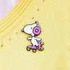 Erstwilder Snoopy On Skates Enamel Pin EP0082-8020
