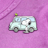 Snoopy On the Road Enamel Pin