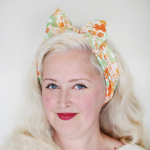 Erstwilder Snoopy Floral Head Scarf SC0047-4061