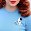 World Famous Author Brooch Set