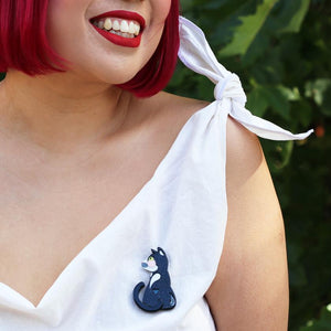 Erstwilder Meow Meow Brooch BH7146-7000