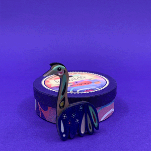 Erstwilder The Enchanting Emu Brooch BH7210-3001