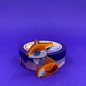 Erstwilder The Footloose Fox  Brooch BH7142-6101