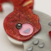 The Galvanic Gang Gang Brooch