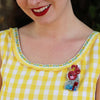 The Galvanic Gang Gang Brooch