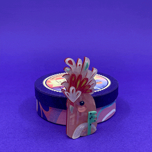 Erstwilder The Mirthful Major Mitchell Brooch BH7205-2080