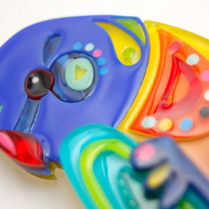 Erstwilder The Radiant Rainbow Lorikeet Brooch BH7206-0100