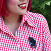 The Rare Red-Tail Cockatoo Brooch