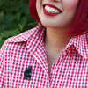 The Rare Red-Tail Cockatoo Mini Brooch