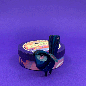 Erstwilder The Splendid Fairy Wren Brooch BH7217-3070