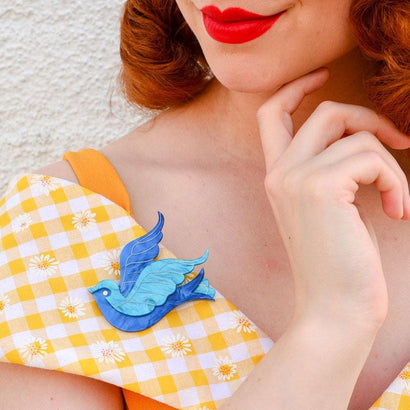 Erstwilder Barbarella's Bird Brooch BH5534-3000