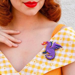 Erstwilder Reign of Fire Brooch BH6774-5010