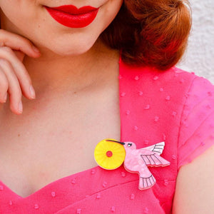 Erstwilder The Humble Hummingbird Brooch BH5631-2060