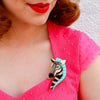 Erstwilder Zelda the Zany Zebra Brooch BH4384-8030