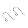 Earring Hooks (Silver) - 1 Pair  -  Erstwilder  -  Quirky Resin and Enamel Accessories