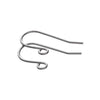 Earring Hooks (Silver) - 1 Pair  -  Erstwilder  -  Quirky Resin and Enamel Accessories