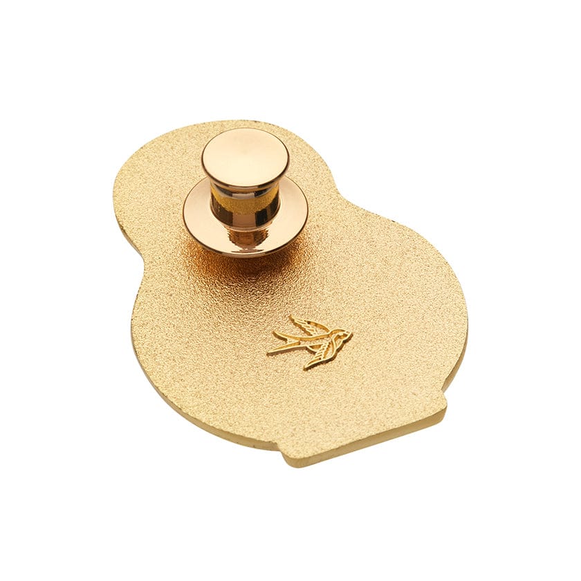 Enamel Pin Metal Locking Clasp 10 Pack Gold