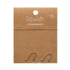 Earring Hooks (Gold) - 1 Pair  -  Erstwilder  -  Quirky Resin and Enamel Accessories