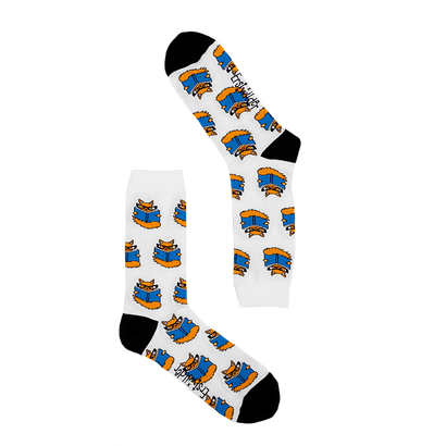 Erstwilder Puss in Books Socks SO6097-8070