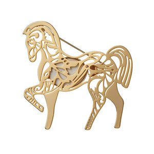 Erstwilder Friesian Fancy Perfume Brooch AE1BH04